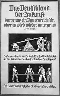 Represents: Poster for the Green Week in 1934