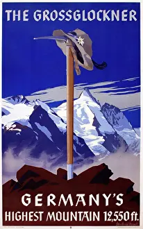 Handel: Poster, The Grossglockner, Germany