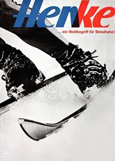Henke: Poster, Henke ski boots