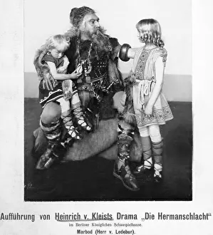 Kleist: Poster of The Hermannsschlacht, 1912