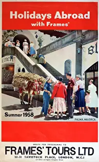 Onslow Auctions Limited: Poster, Holidays Abroad with Frames Tours