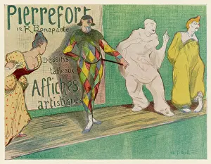 Commedia: Poster by Ibels