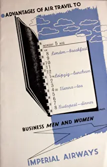 Leipzig: Poster, Imperial Airways