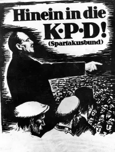Liebknecht: Poster of the KPD, 1919