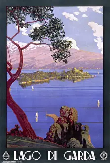 Garda: Poster for Lake Garda, Italy