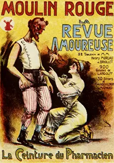 Moulin: Poster for Le Revue Amoureuse
