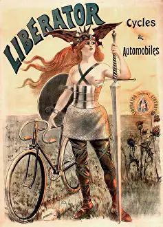 Wagnerian: Poster, Liberator Cycles & Automobiles