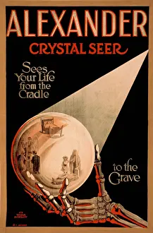 Magic Circle: Poster for magic act of Claude Alexander ?