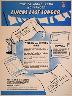 Linens: Poster: How to make your household linens last longer
