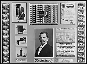 Wintergarten: Poster about Max Skladanowsky