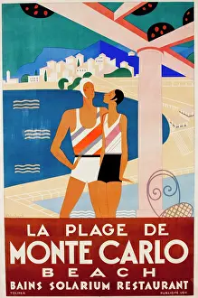 Bouchard: Poster, Monte Carlo Beach