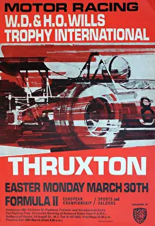 Formula: Poster, Motor Racing, Thruxton, 30 March