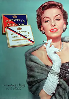 Filter: Poster, Muratti's Ariston cigarettes