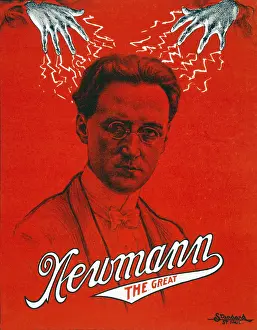Magic Circle: Poster for Newmann the Great, George Newmann, ?