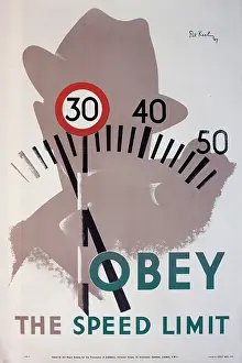 Limit: Poster, Obey the Speed Limit