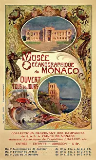 Oceanographic: Poster, Oceanographic Museum of Monaco