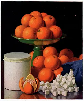 Neatly: Poster Page, Oranges and Sugar Cubes
