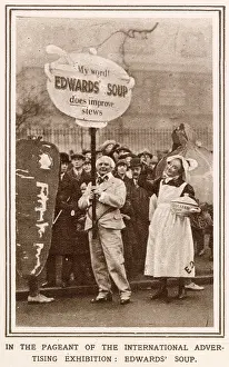 Hoardings: Poster Pageant - Advert for Edwards Soup 1920