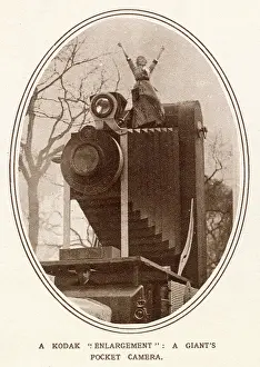 Hoardings: Poster Pageant - Advert for Kodak, Pocket Camera 1920