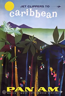 Panam: Poster, PANAM to the Caribbean