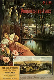 Clip: Poster for the Paris-Lyon-Mediterranee Railroad