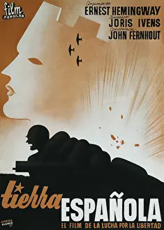 Hemingway: Poster by Pedraza Blanco for the documentary