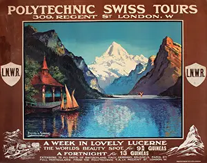 Lucerne: Poster, Polytechnic Swiss Tours, Lucerne