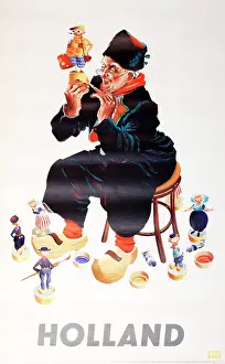 Clogs: Poster promoting Holland - Toymaker