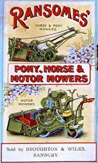 Pony: Poster, Ransomes Lawnmowers