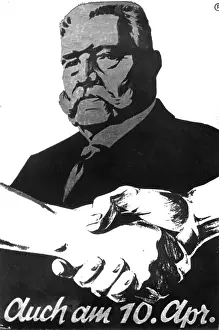 Energetically: Poster for Reichstag election 1932