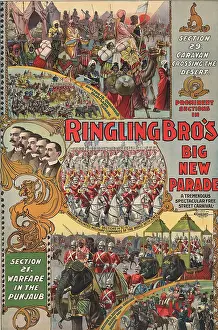 Ringling: Poster Ringling Brothers Circus showing ?