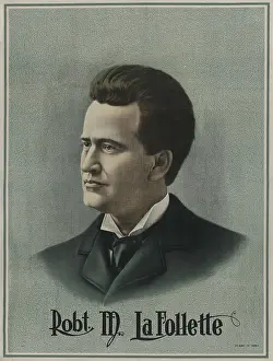 Lcgr1703: Poster of Robert M. La Follette, probably made during