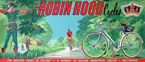 Fifties Style: Poster, Robin Hood Cycles