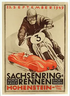 Hohenstein: Poster, Sachsenring-Rennen Hohenstein