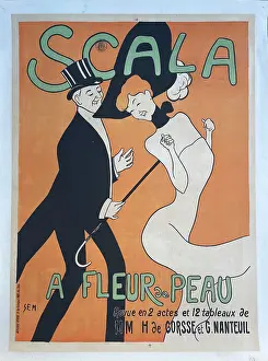 Goursat: Poster, Scala, A Fleur de Peau by SEM