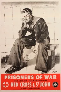 Seeking: Poster seeking donations for Prisoners of War