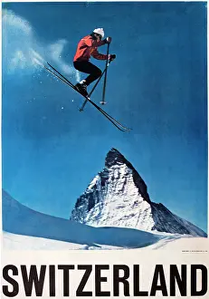 Matterhorn: Poster, Skiing in Switzerland