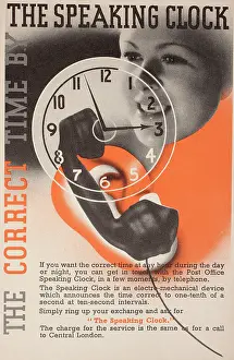 Correct: Poster, The Speaking Clock