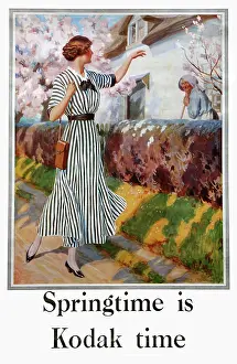 Dappled: Poster, Springtime is Kodak Time