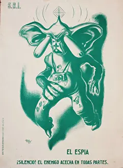 Everywhere: Poster, The Spy, Spanish Civil War