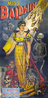 Magic Circle: Poster for stage and magic show, for wife ?