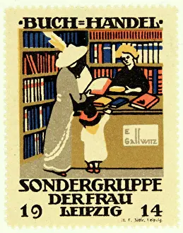 Bugra: Poster stamp BUGRA 1914