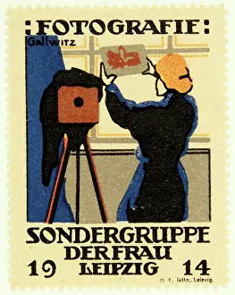 Bugra: Poster stamp BUGRA 1914