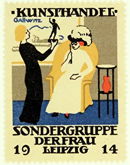 Bugra: Poster stamp BUGRA 1914