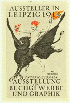 Bugra: Poster stamp BUGRA 1914