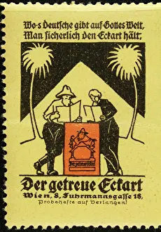 Periodicals: Poster stamp Der getreue Eckart