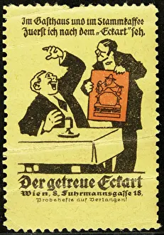 Periodicals: Poster stamp Der getreue Eckart