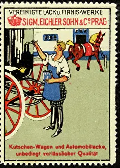 Coatings: Poster stamp Eichler factory