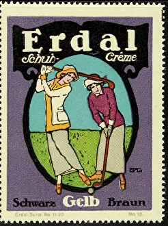 Erdal: Poster stamp Erdal shoe polish