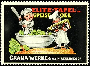 Gnomes: Poster stamp Grana-Werke Berlin
